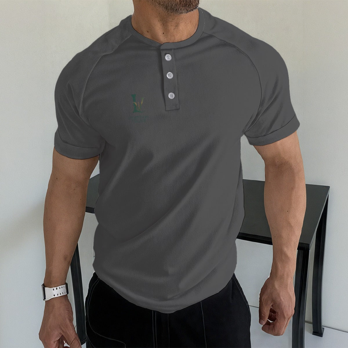 LV Signature Men's 3 button shirt