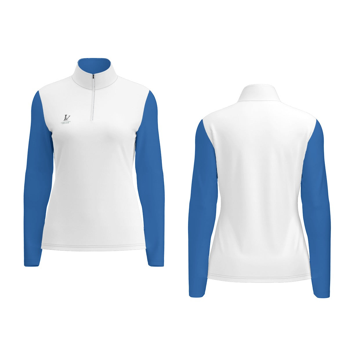 LV Signature Women's Sports Collar Jersey With Long Sleeve