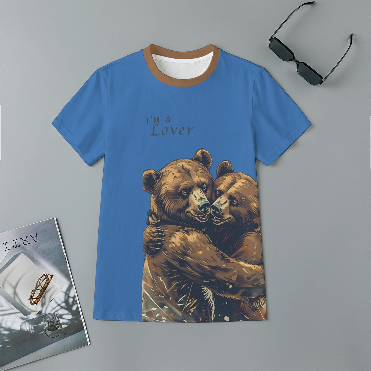 Lover not a fighter Kid's Graphic T-shirt