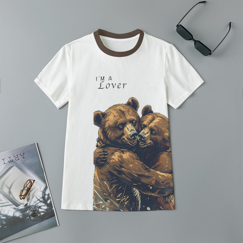 Lover not a fighter Kid's Graphic T-shirt