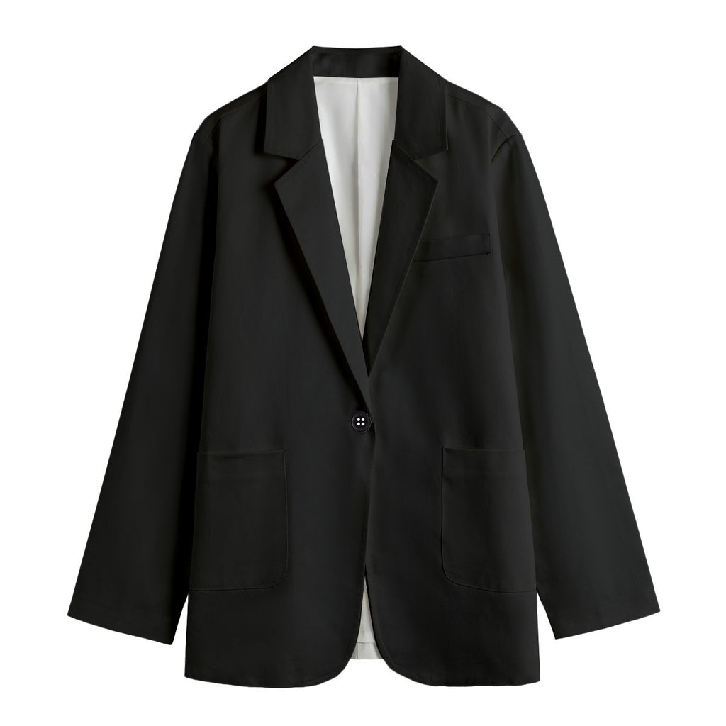 LV Women's Leisure Cotton Blazer