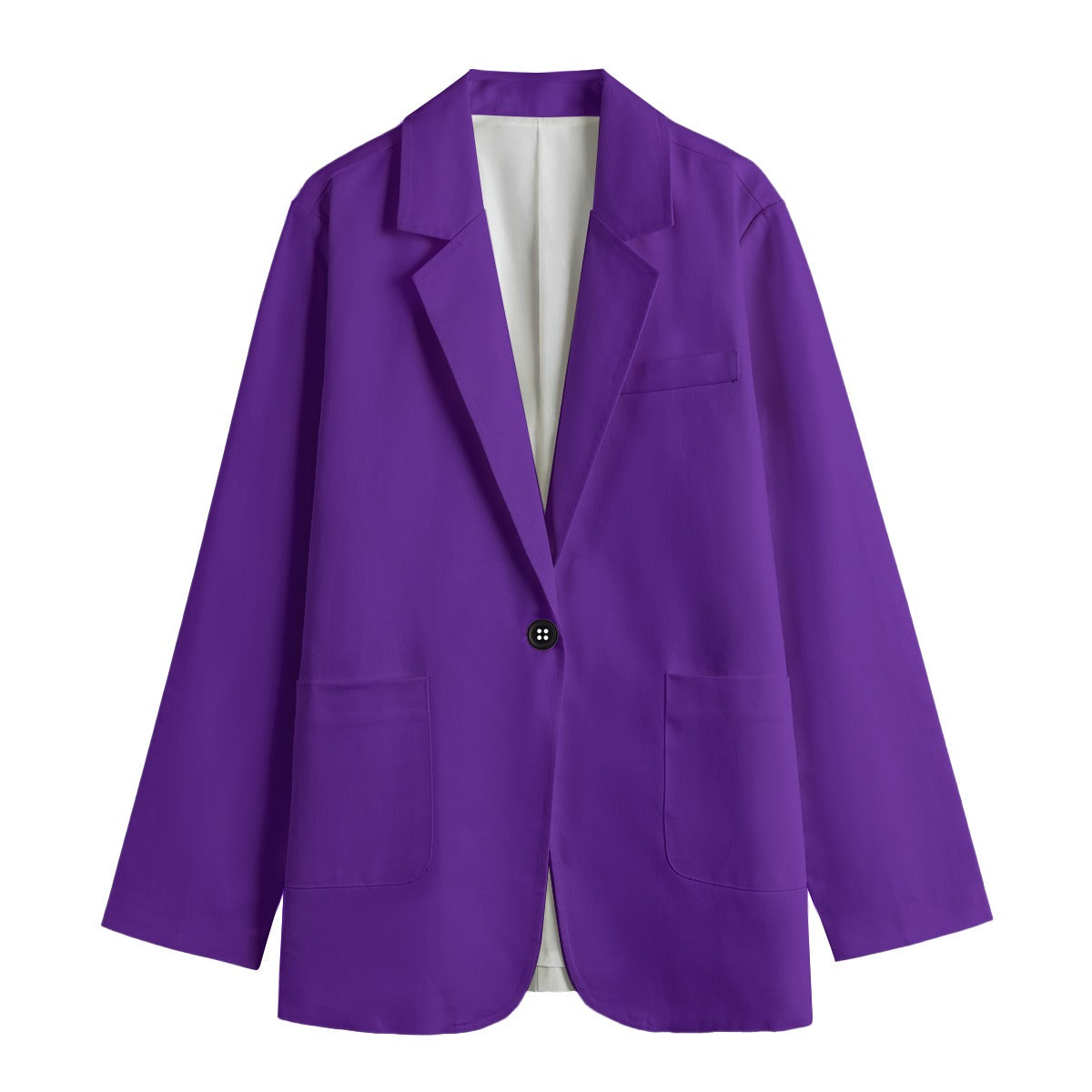 LV Women's Leisure Cotton Blazer