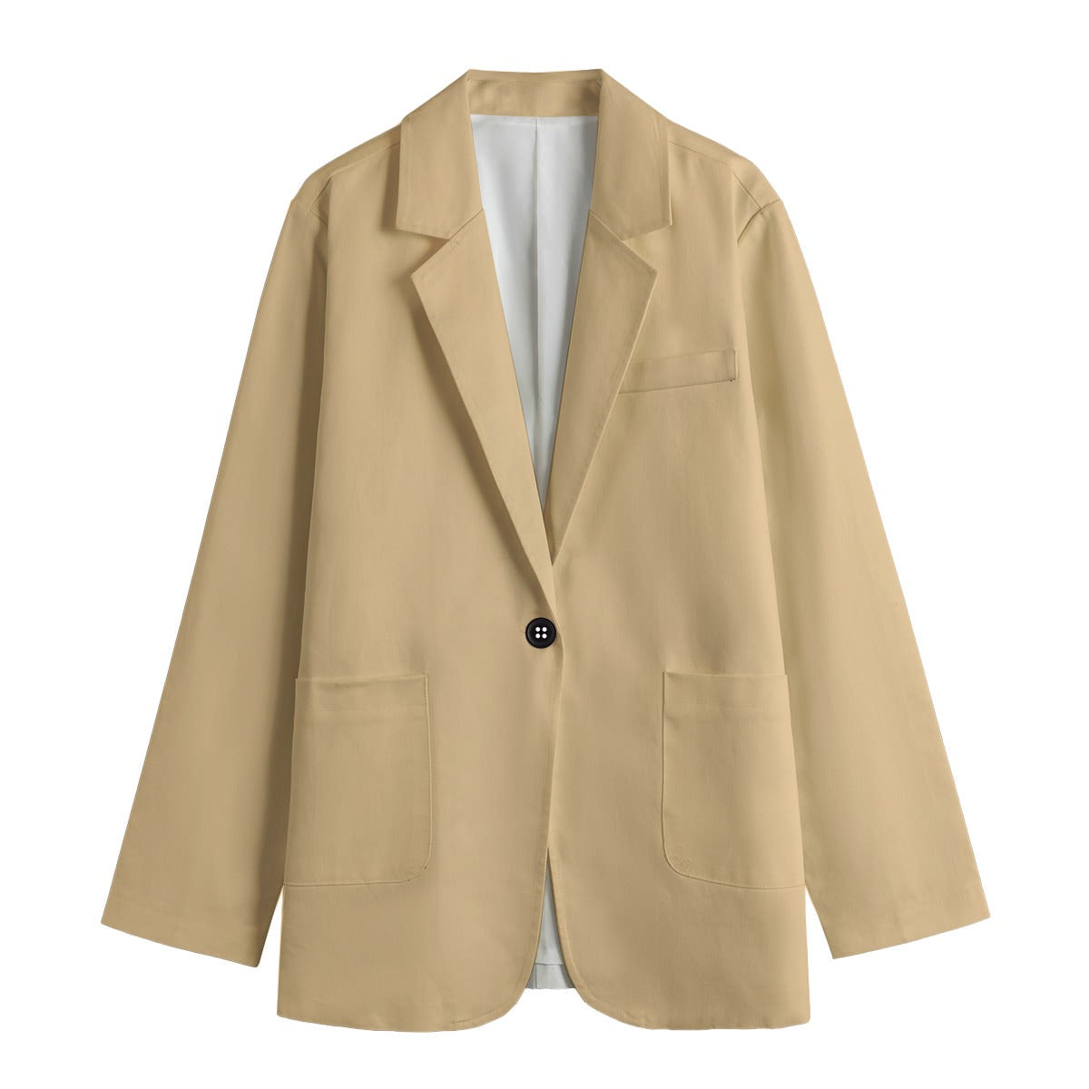 LV Women's Leisure Cotton Blazer