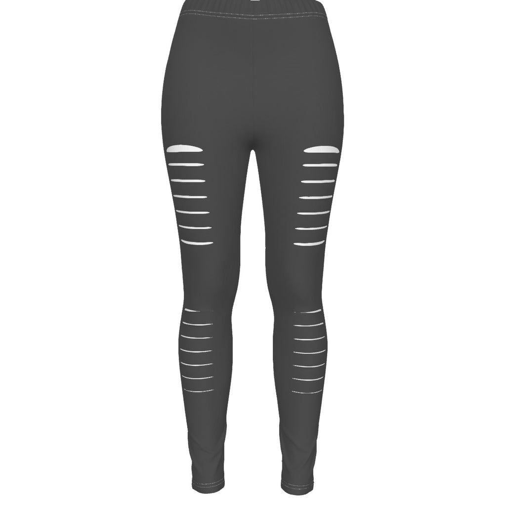 LV Signature Ripped Leggings