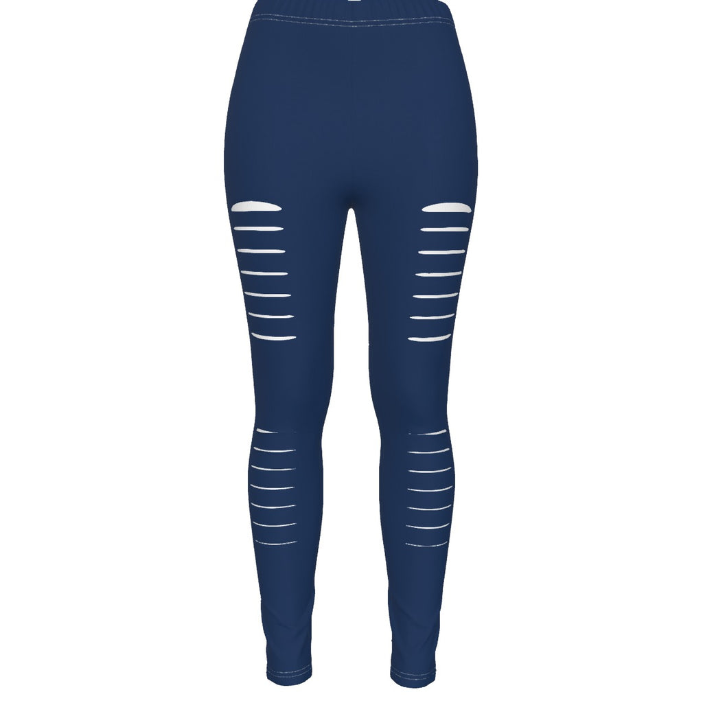LV Signature Ripped Leggings