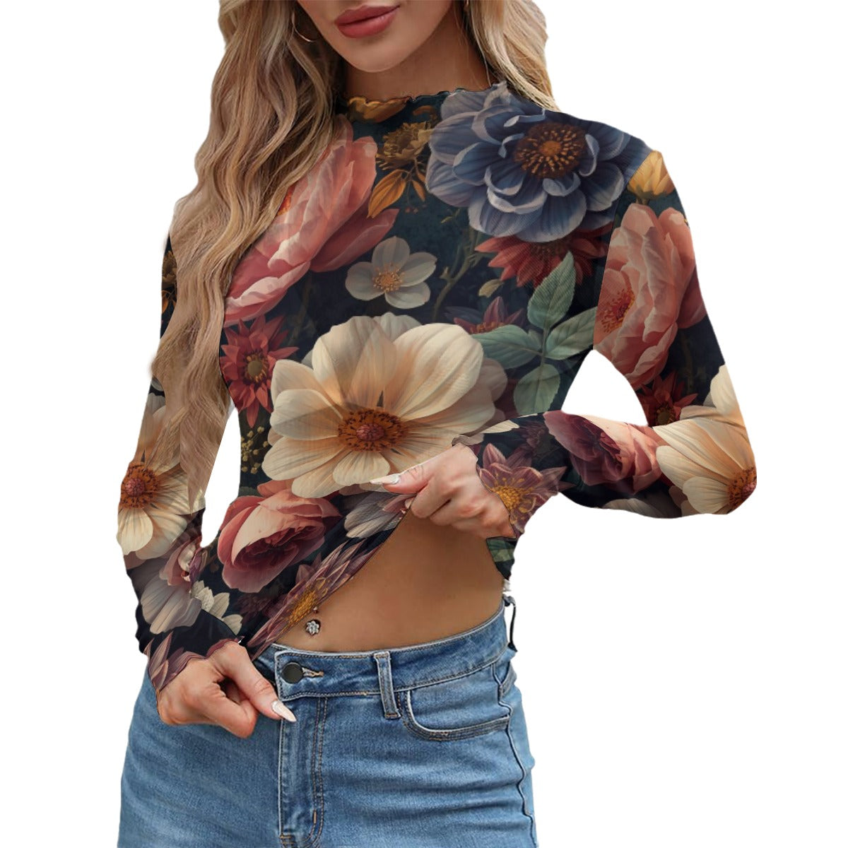 Sheer Passion Women's Mesh T-shirt