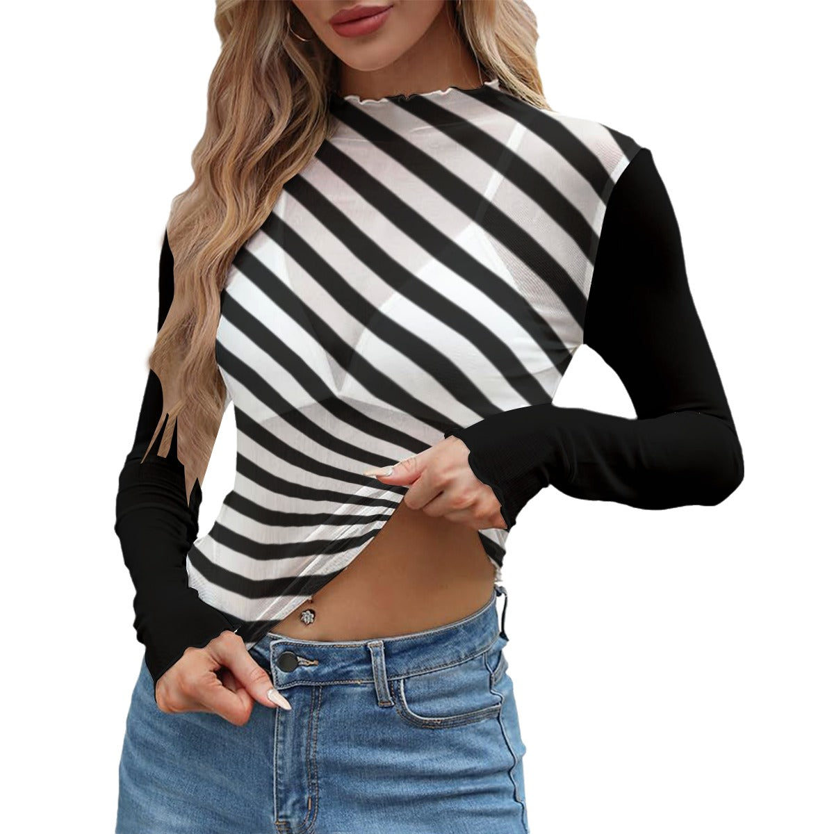Sheer Passion Women's Mesh T-shirt