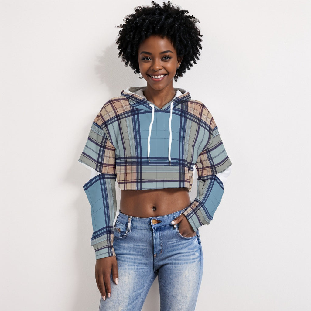 A rose is still a rose Women's Heavy Fleece Hoodie With Hollow Out Sleeve