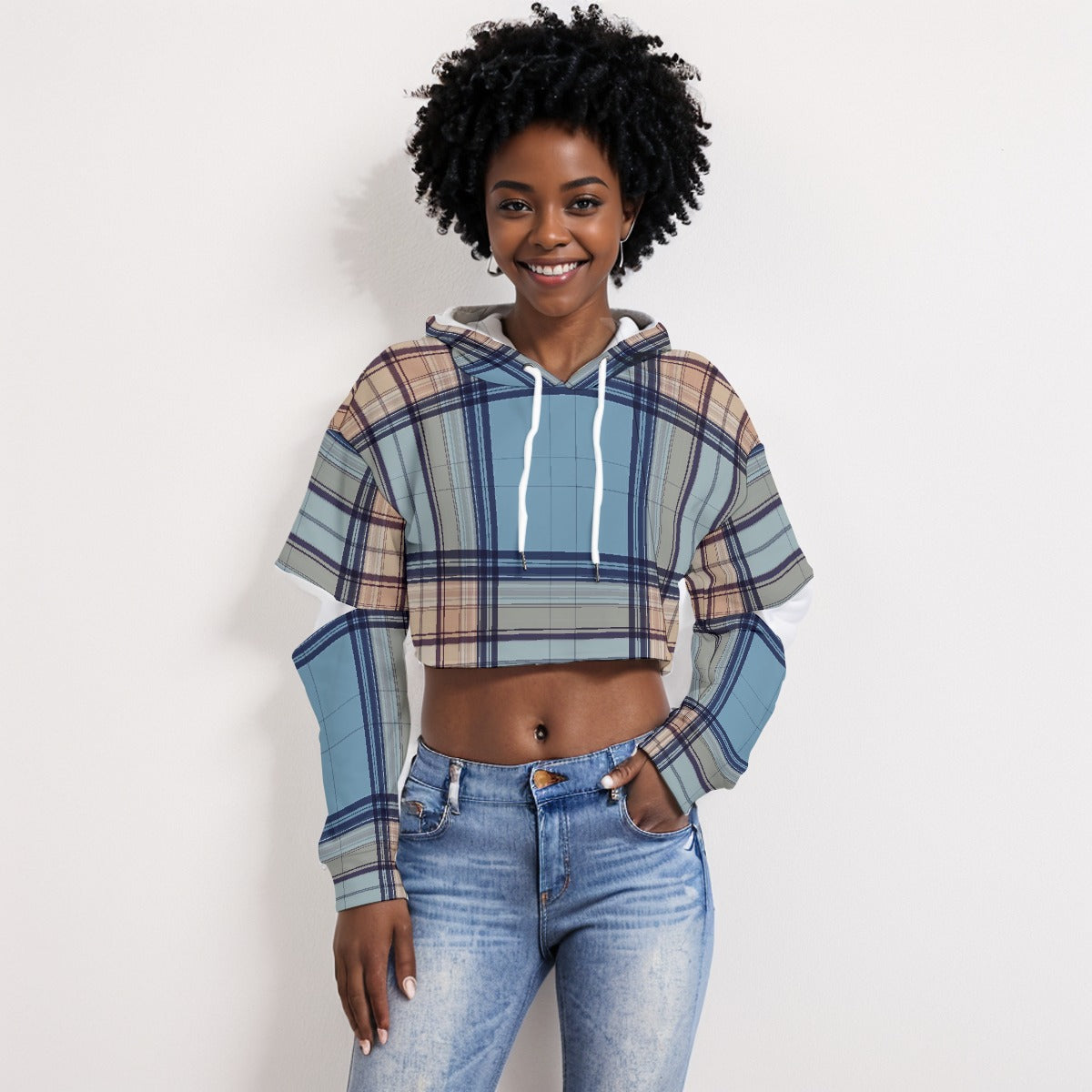 A rose is still a rose Women's Heavy Fleece Hoodie With Hollow Out Sleeve