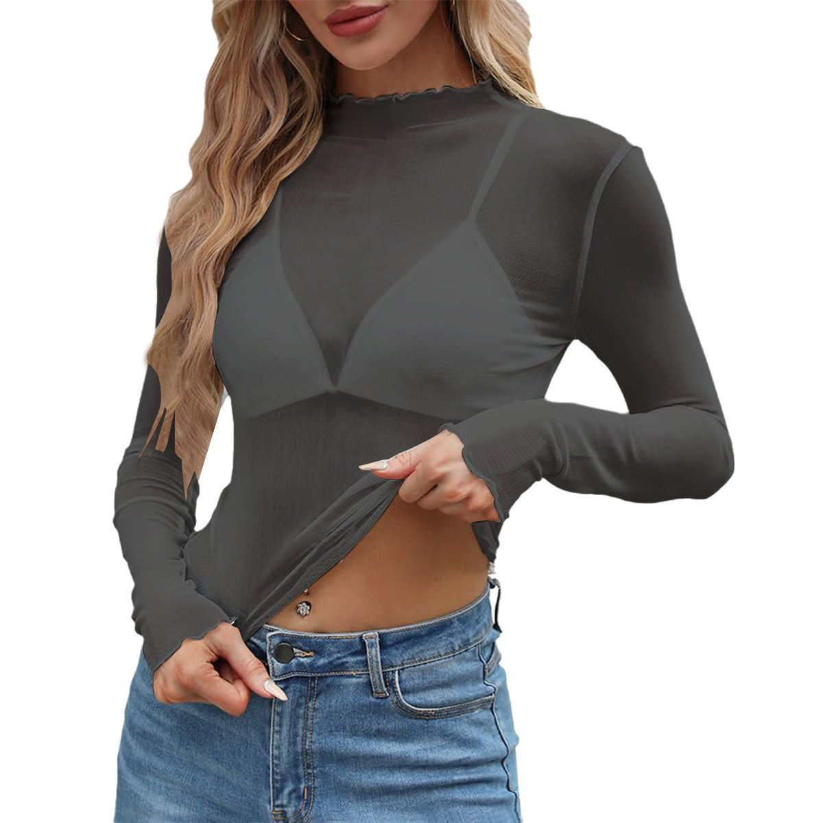 Sheer Passion Women's Mesh T-shirt