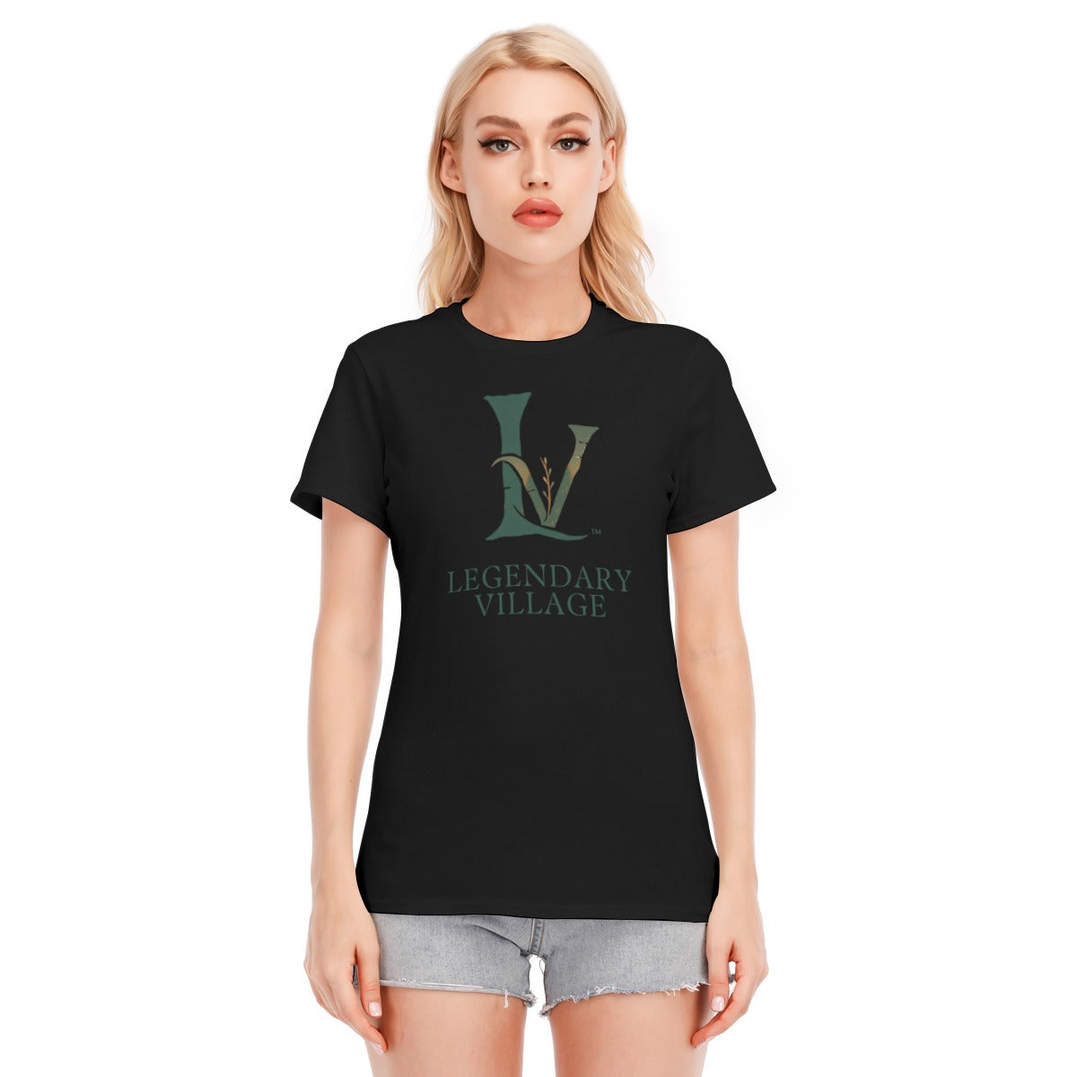 LV Signature Logo Women's T-shirt