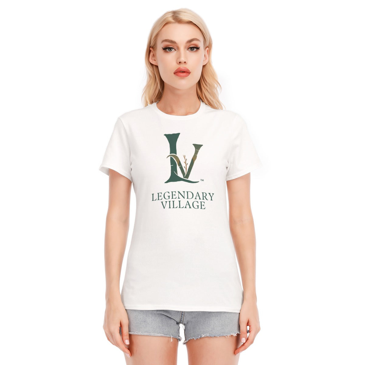 LV Signature Logo Women's T-shirt