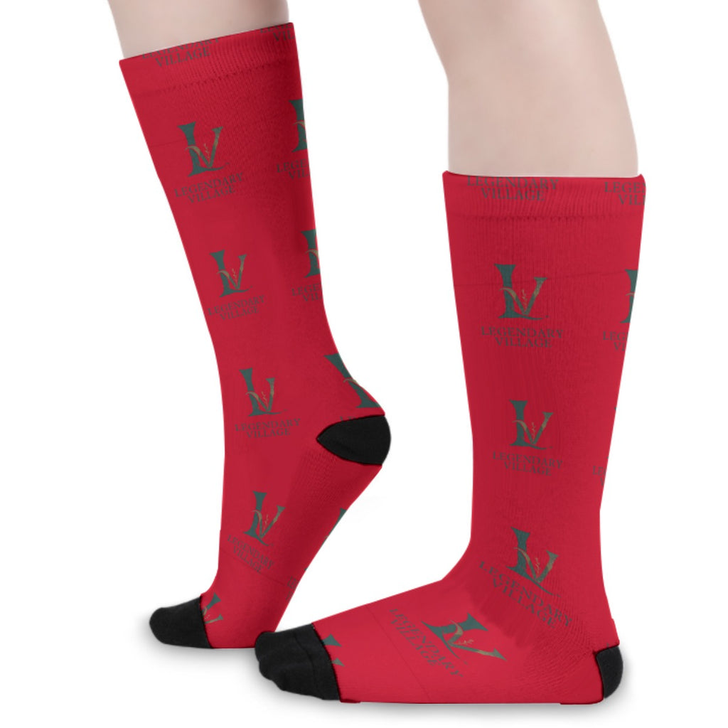 LV Signature Logo Socks
