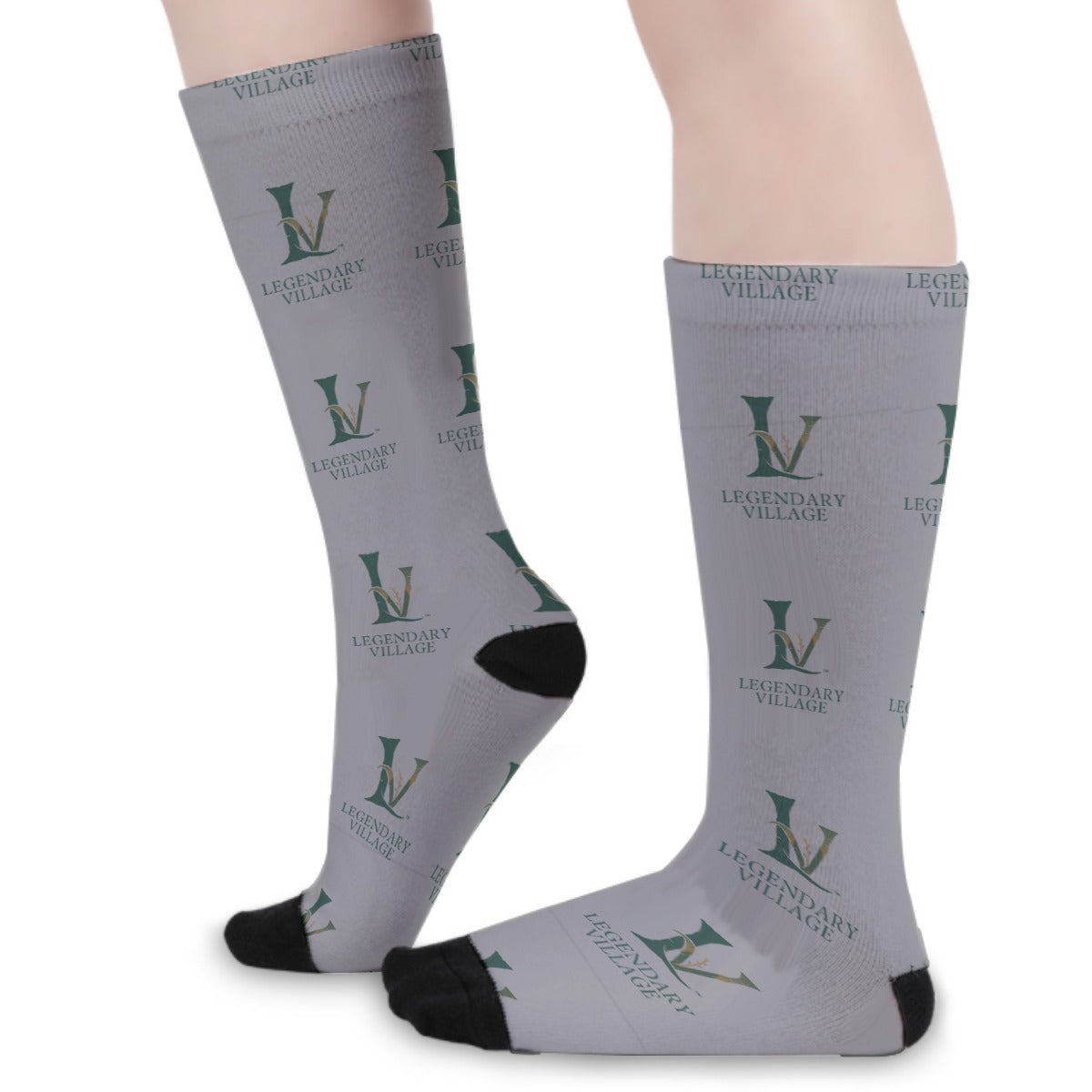 LV Signature Logo Socks