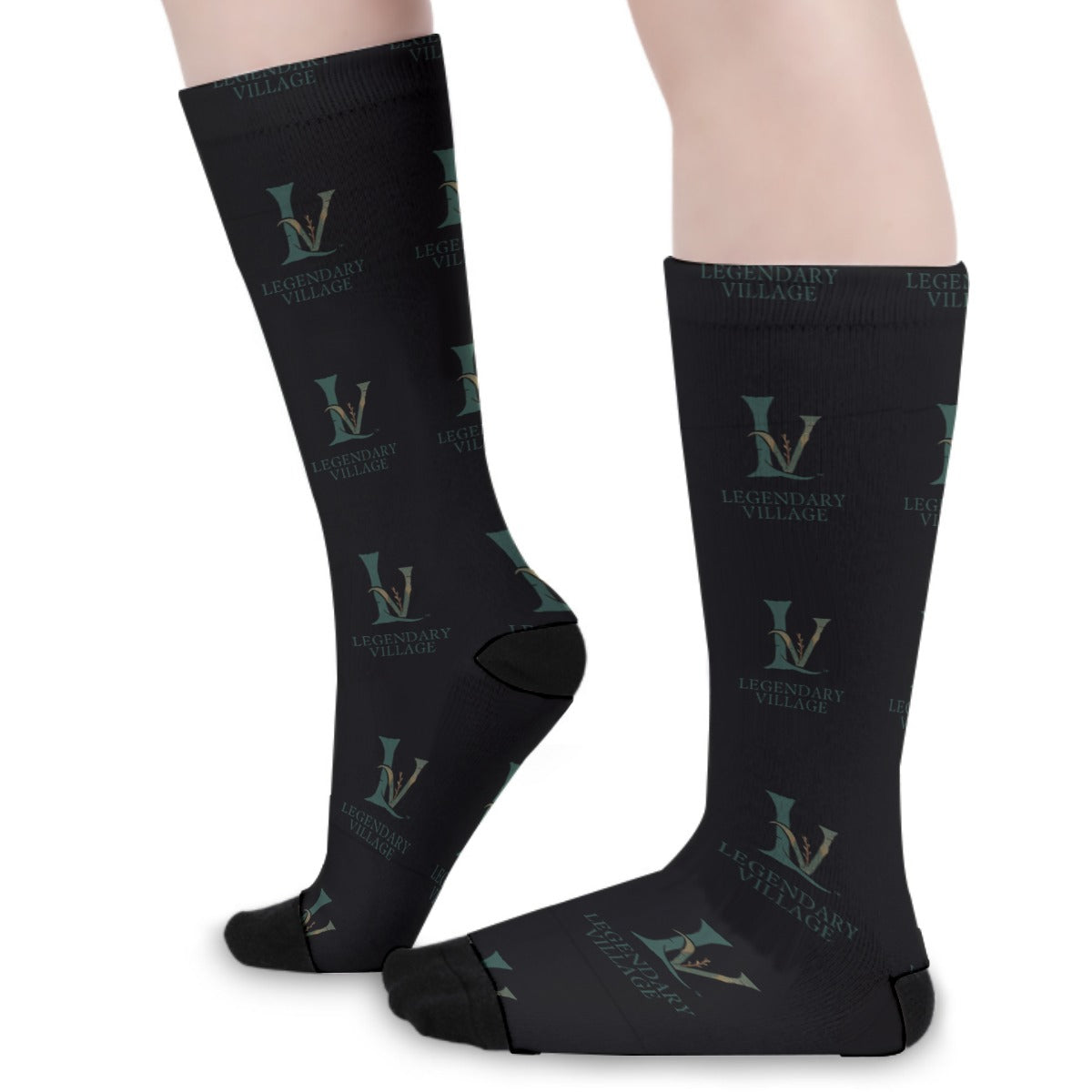 LV Signature Logo Socks
