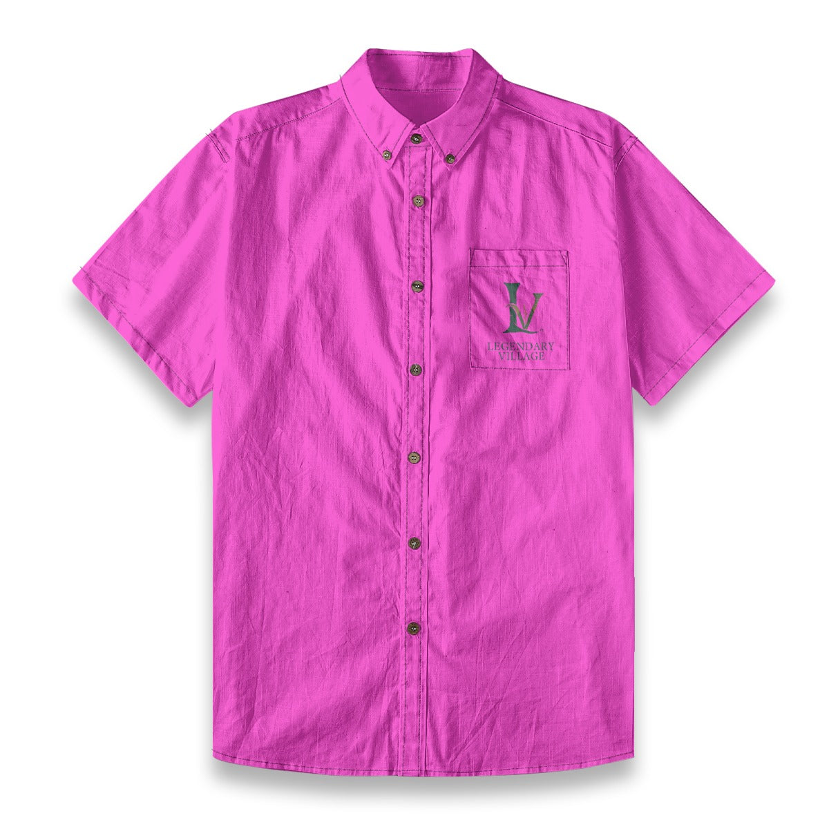 Minty Men's Cotton Short Sleeved Shirt