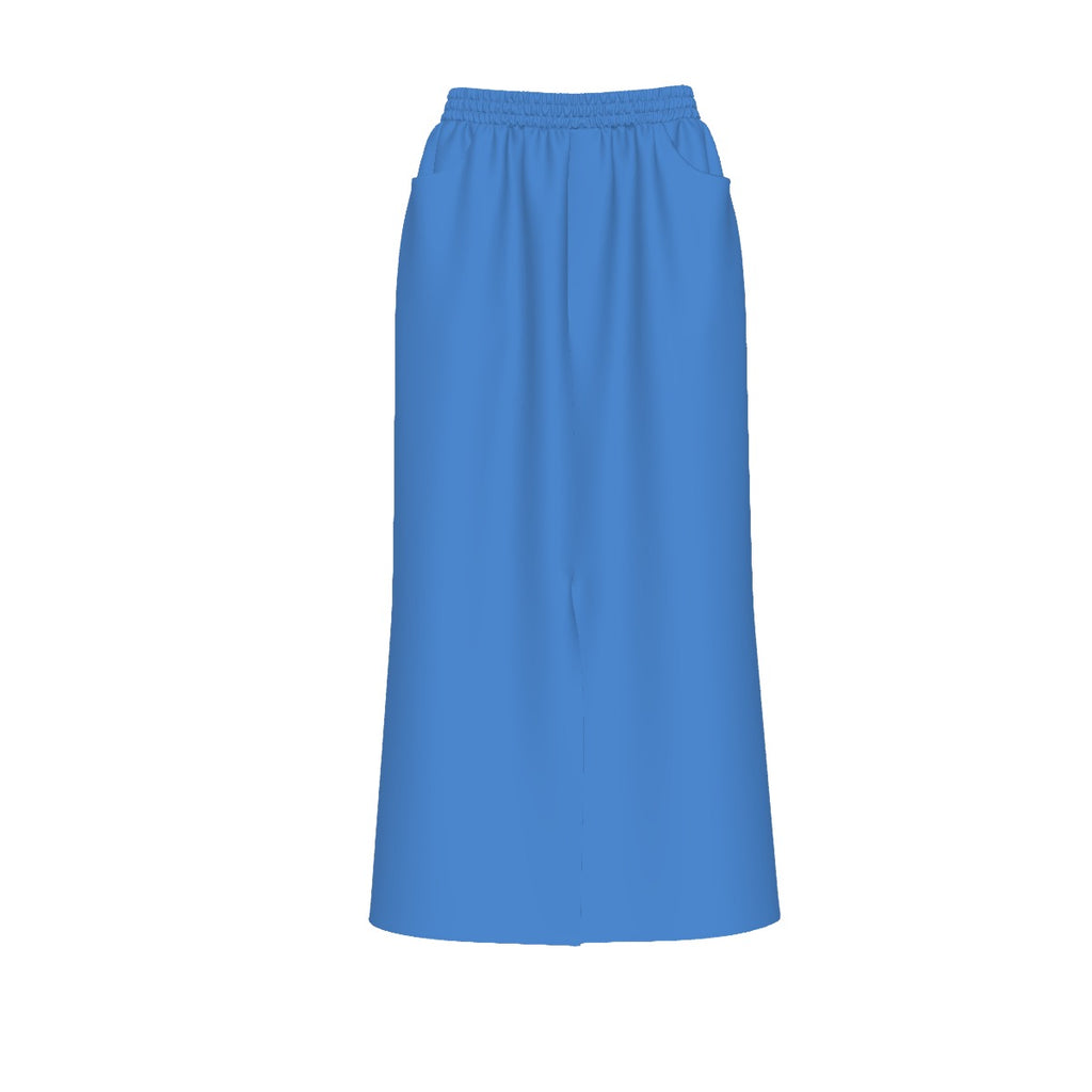 Women's Front Mid-slit Skirt