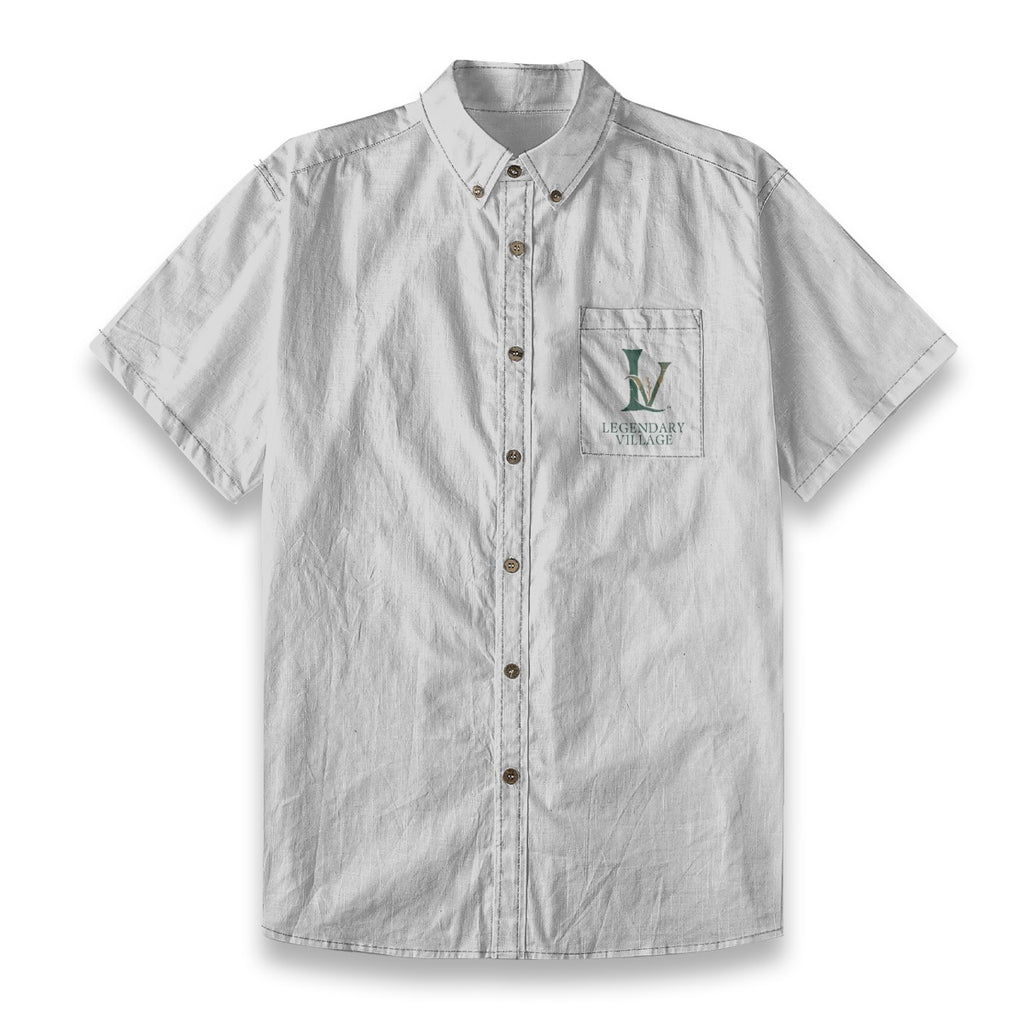 Minty Men's Cotton Short Sleeved Shirt