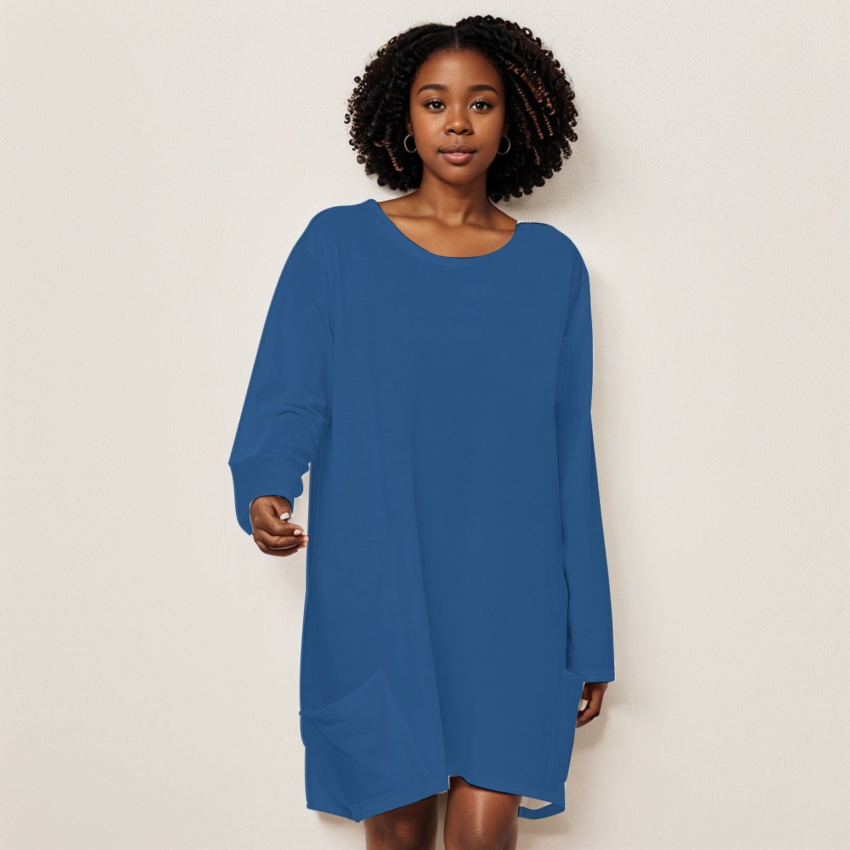 Stay Calm Women's Loose Dress