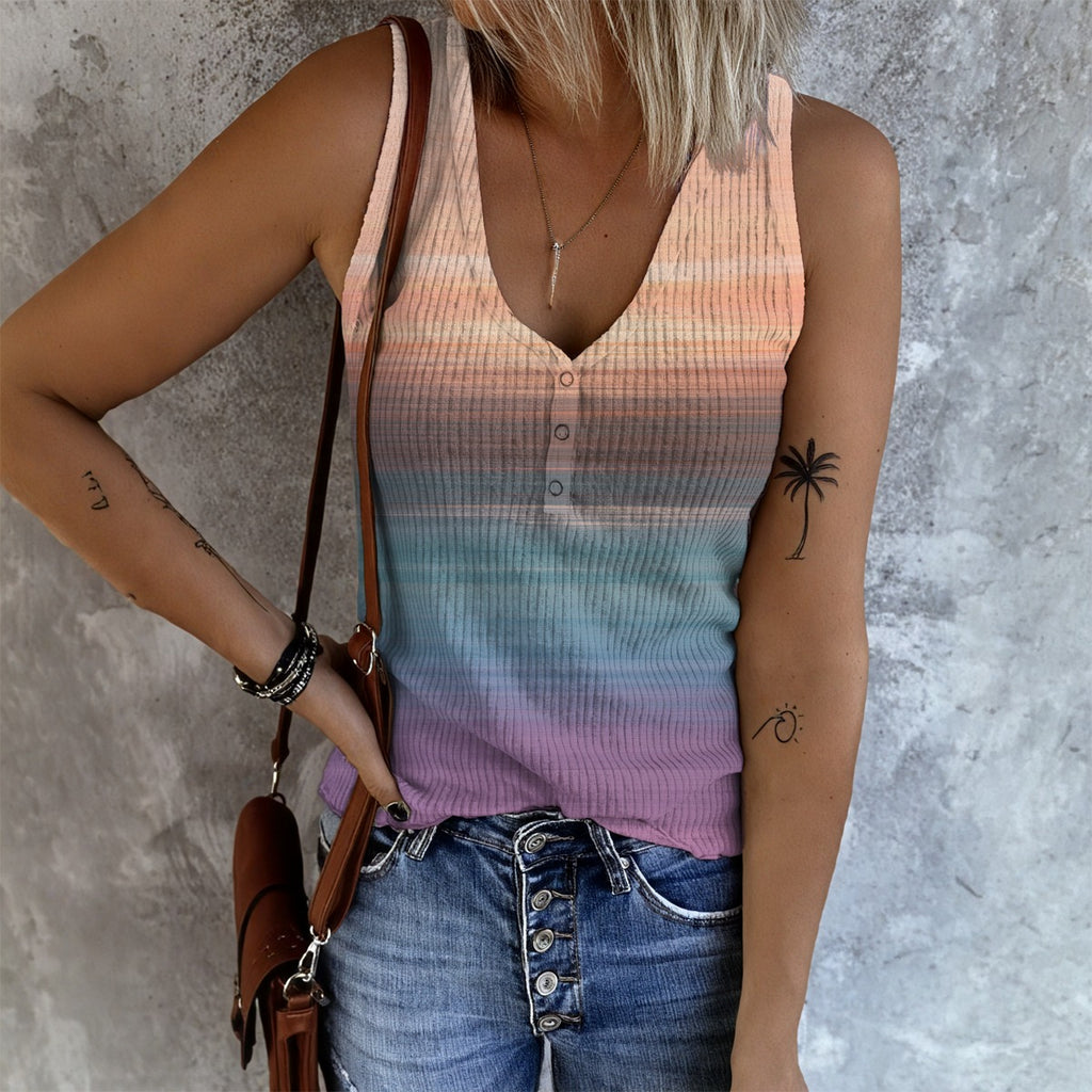 LV Women's Button Tank