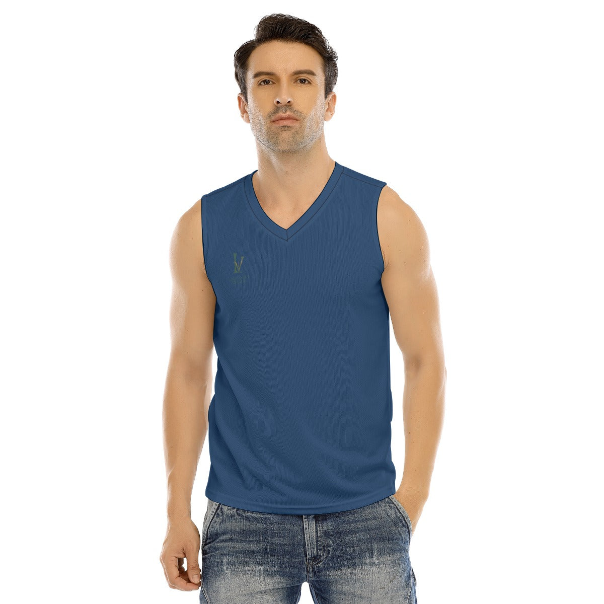 LV Signature Men's V-neck Tank