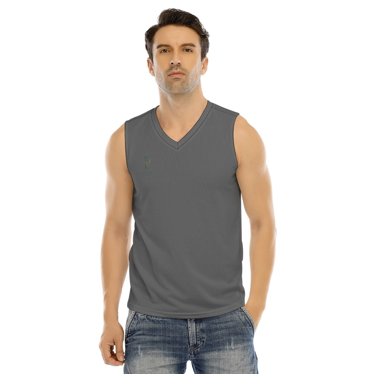 LV Signature Men's V-neck Tank