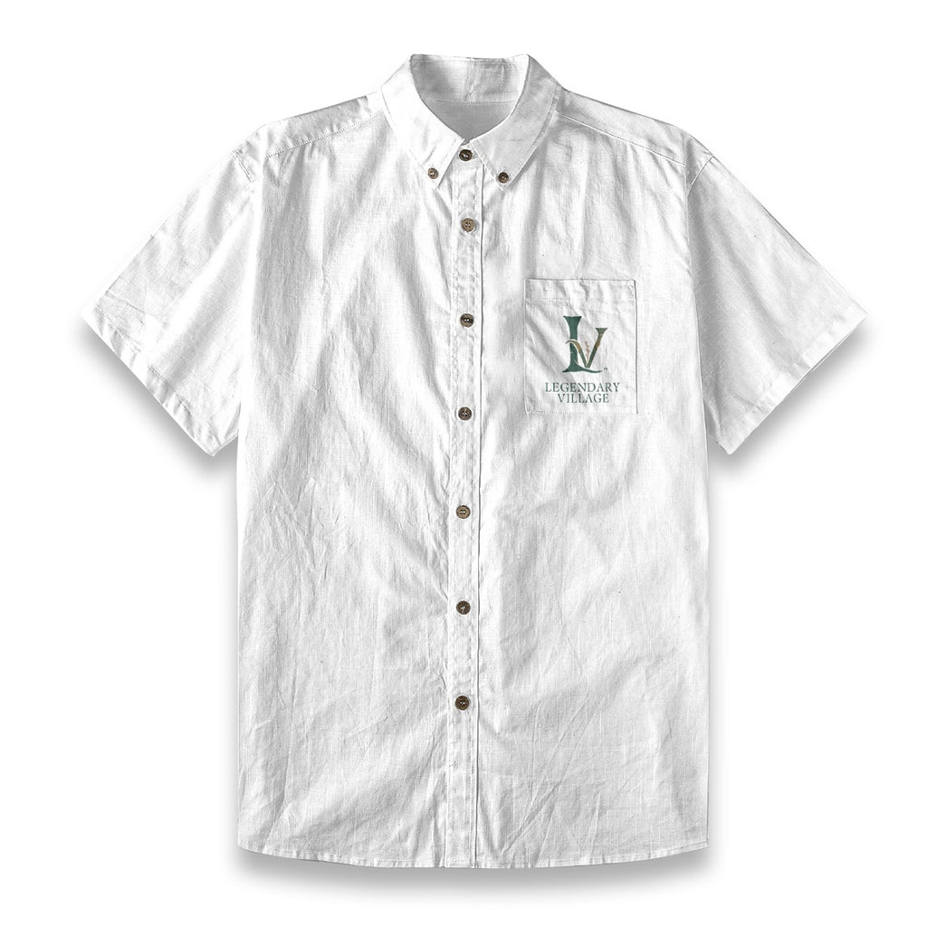 Minty Men's Cotton Short Sleeved Shirt