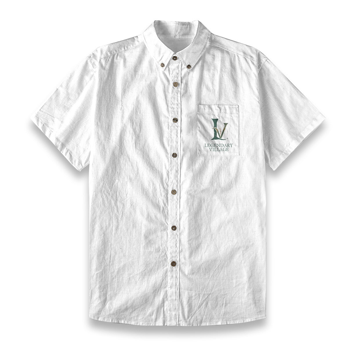Minty Men's Cotton Short Sleeved Shirt
