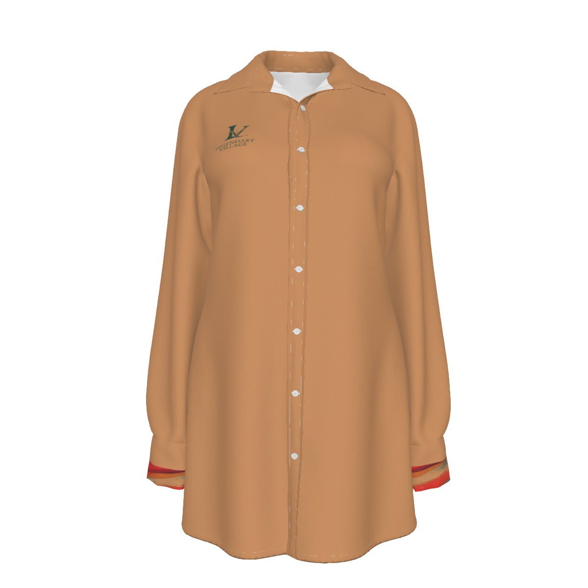 Reflection Women's Cotton Tunic Button Up