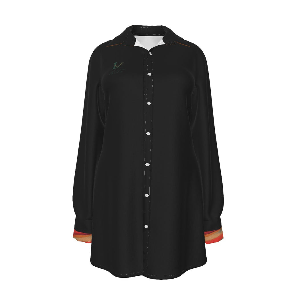 Reflection Women's Cotton Tunic Button Up