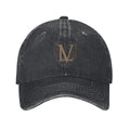 Logo Washed Denim Baseball Cap