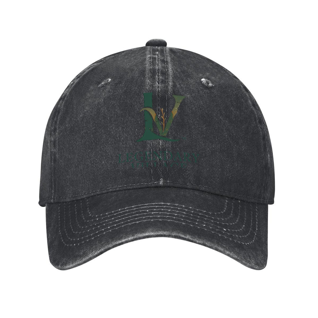 LV Denim Washed Baseball Cap