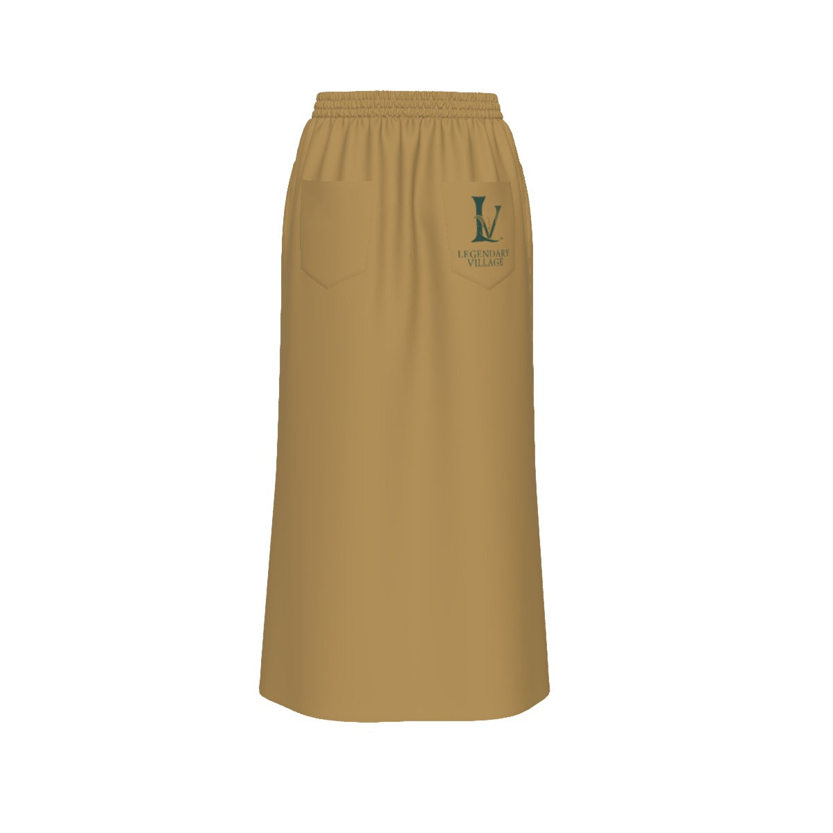 Women's Front Mid-slit Skirt