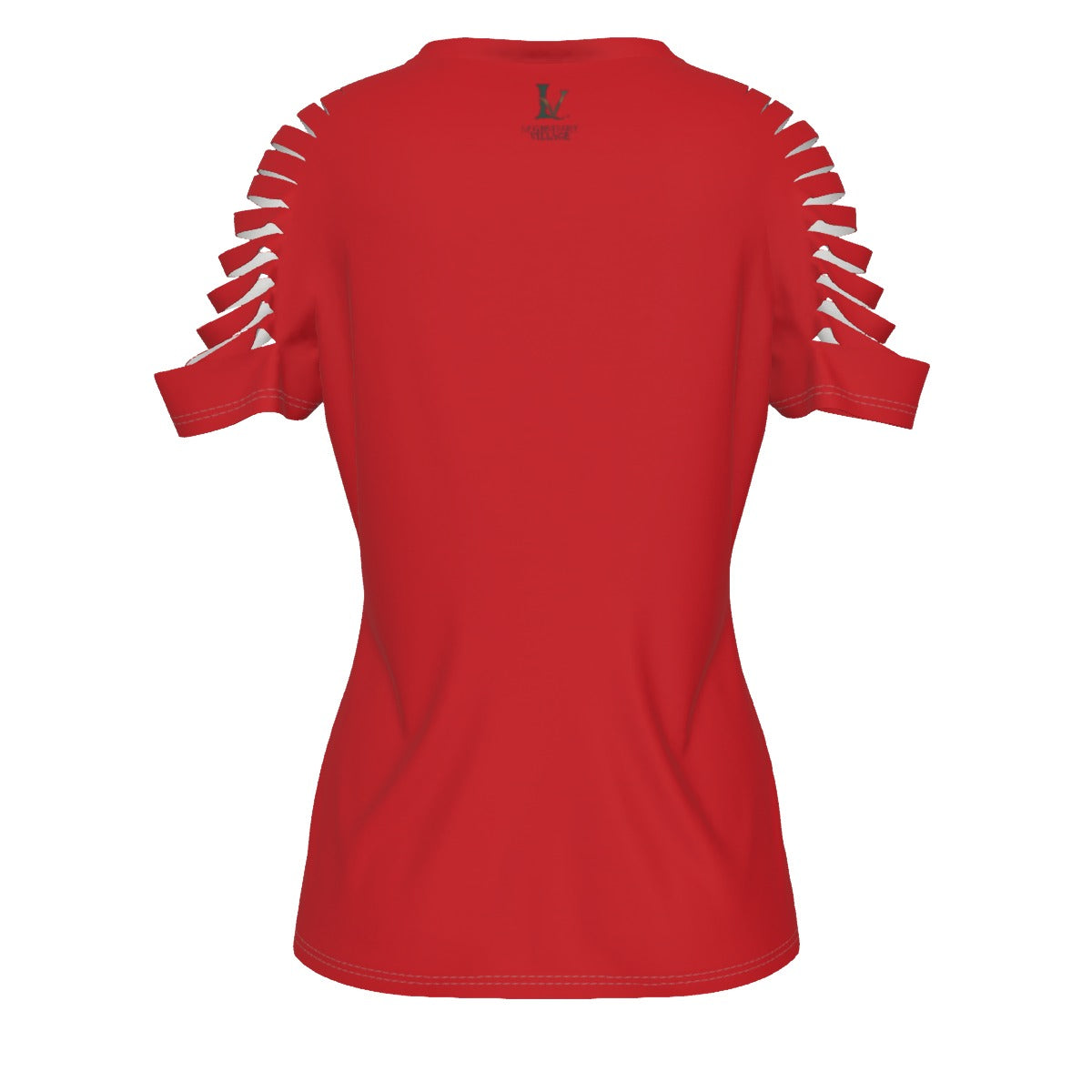 Just a girl Women's Ripped T-Shirt