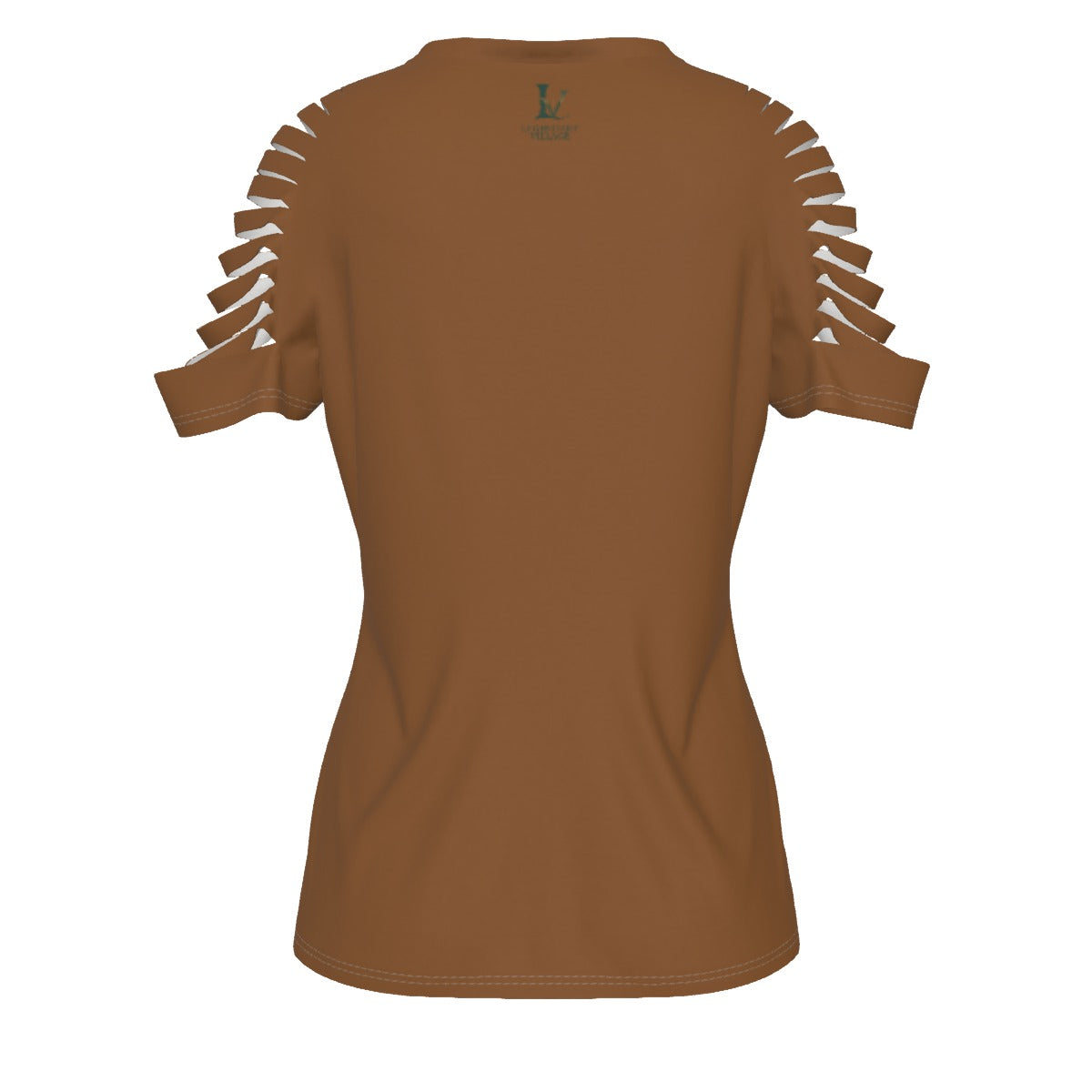 Just a girl Women's Ripped T-Shirt
