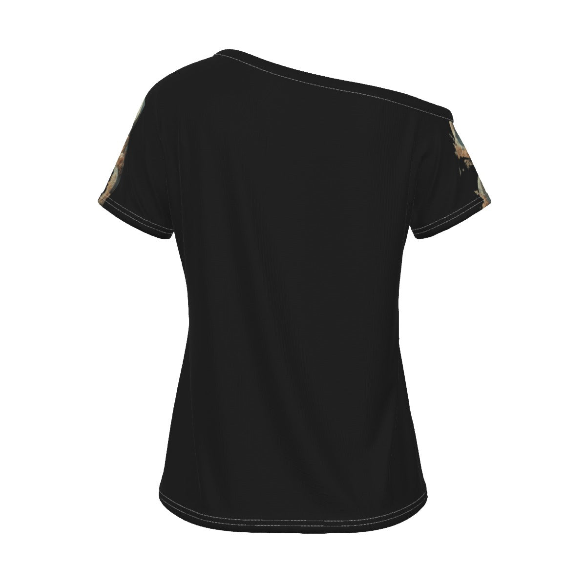 One of one Women's Off-Shoulder T-shirt