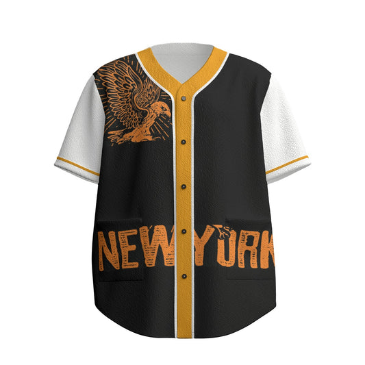 Gang Gang Men's Textured Baseball Jersey