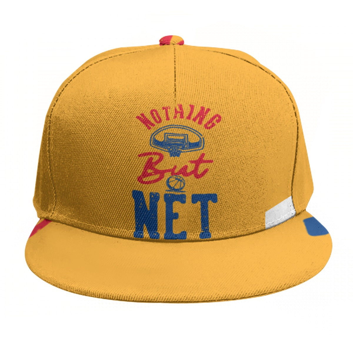 Nothing but net Baseball Cap With Flat Brim