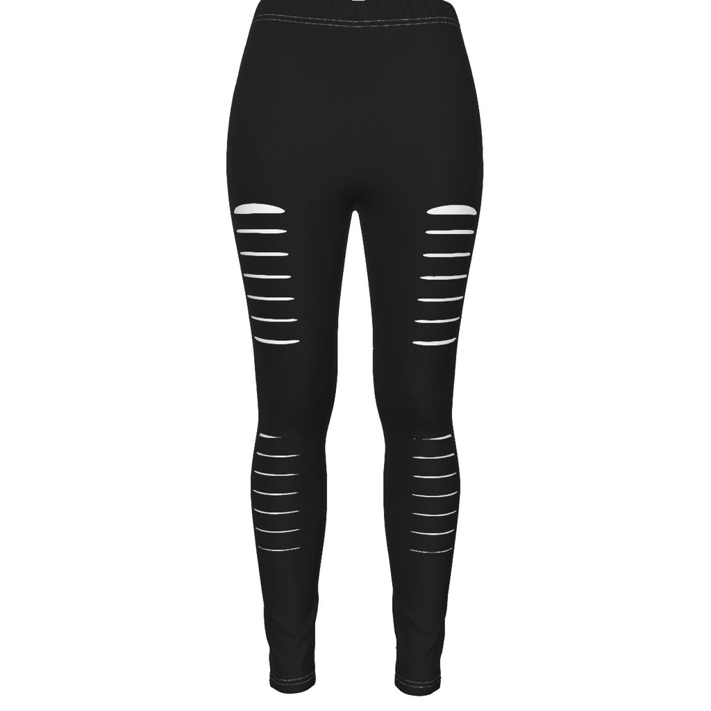 LV Signature Ripped Leggings