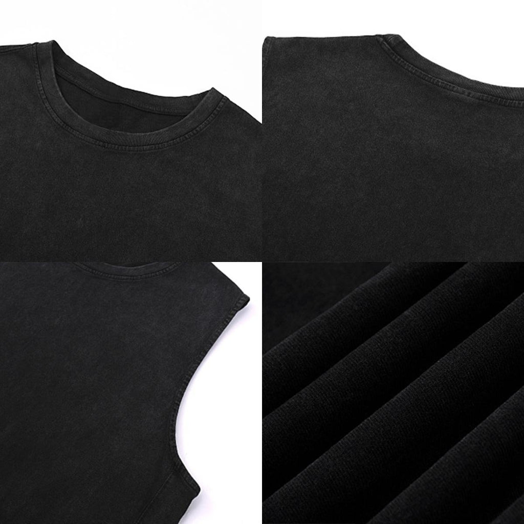 LV Men's Washed Distressed Tank