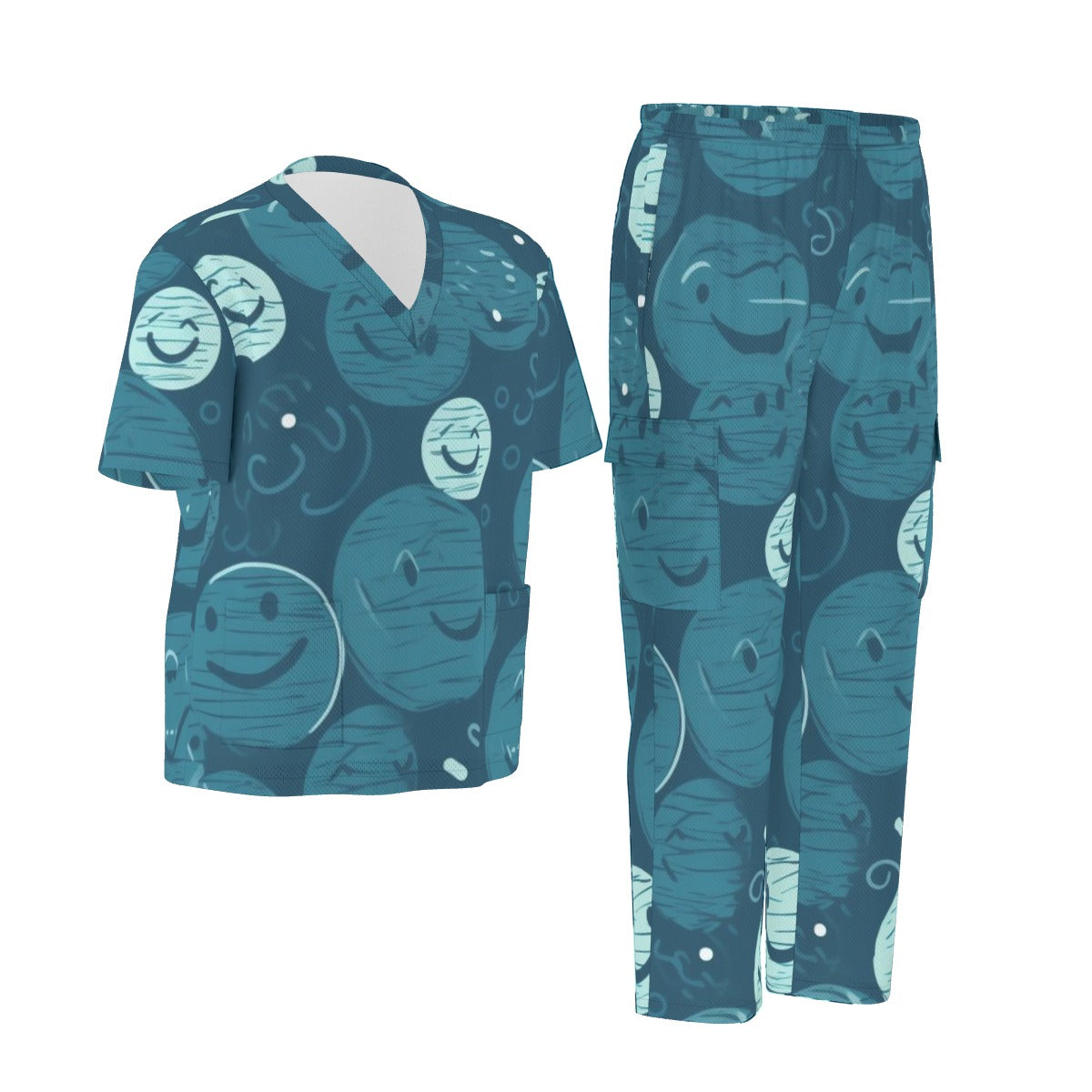 Scrubby Unisex Scrub Set|Birdseye