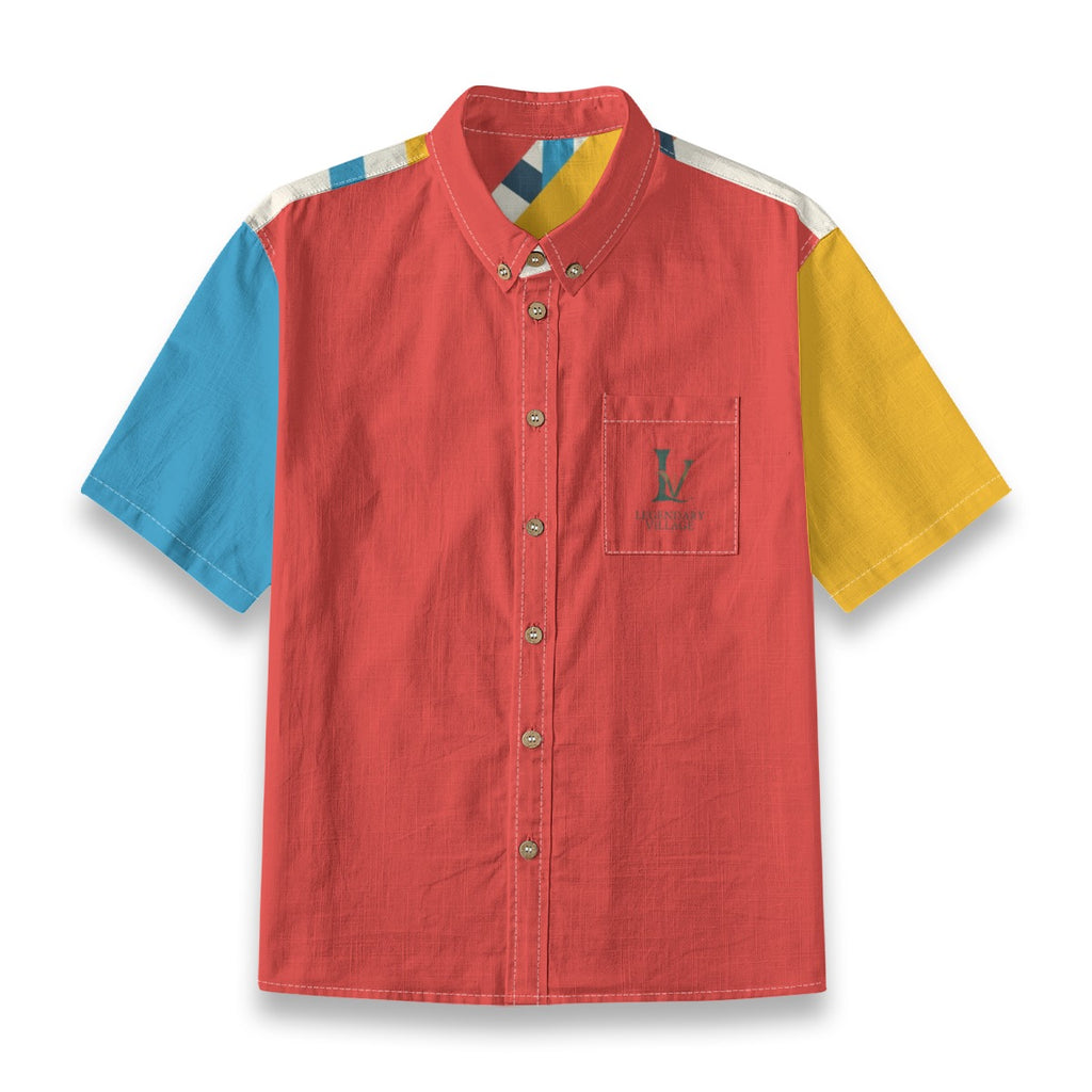 In Living Color Kid's Cotton Button Up shirt