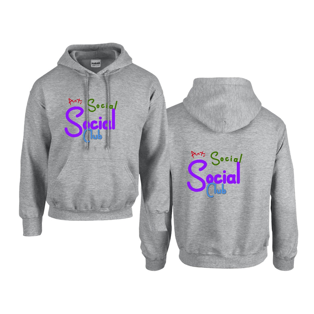 Social Club Men's Hoodie For The USA |Gildan 18500  Double DTF