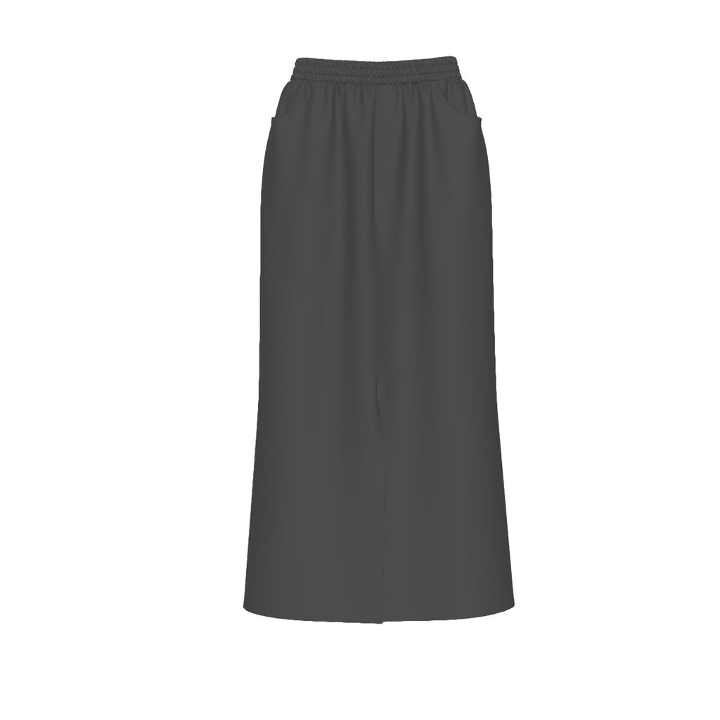 Women's Front Mid-slit Skirt