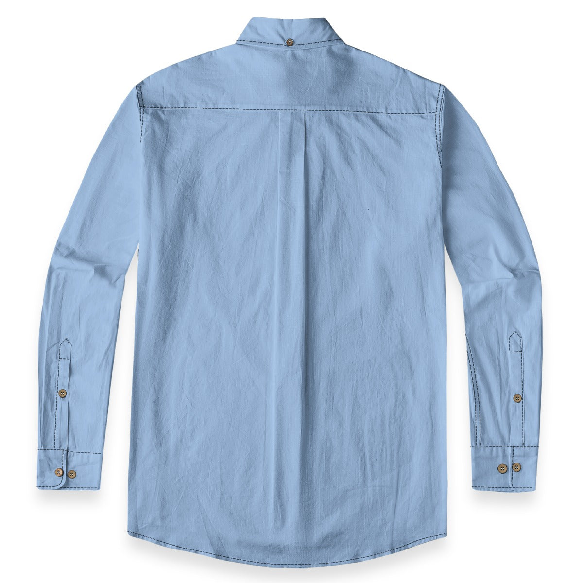 Rugged Touch logo Men's Cotton Long Sleeve Shirt