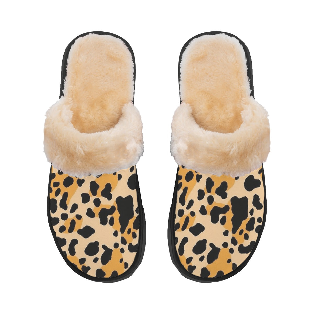 Clip Cheetah Mama Women's Home Plush Slippers