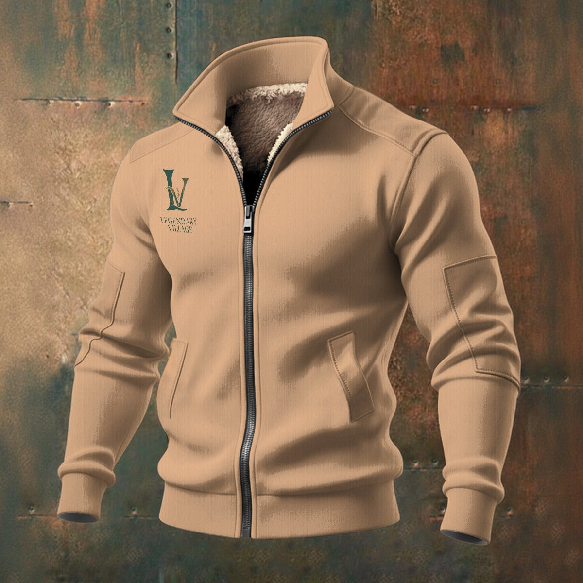 Mr. Green Men's Thick Fleece Jacket