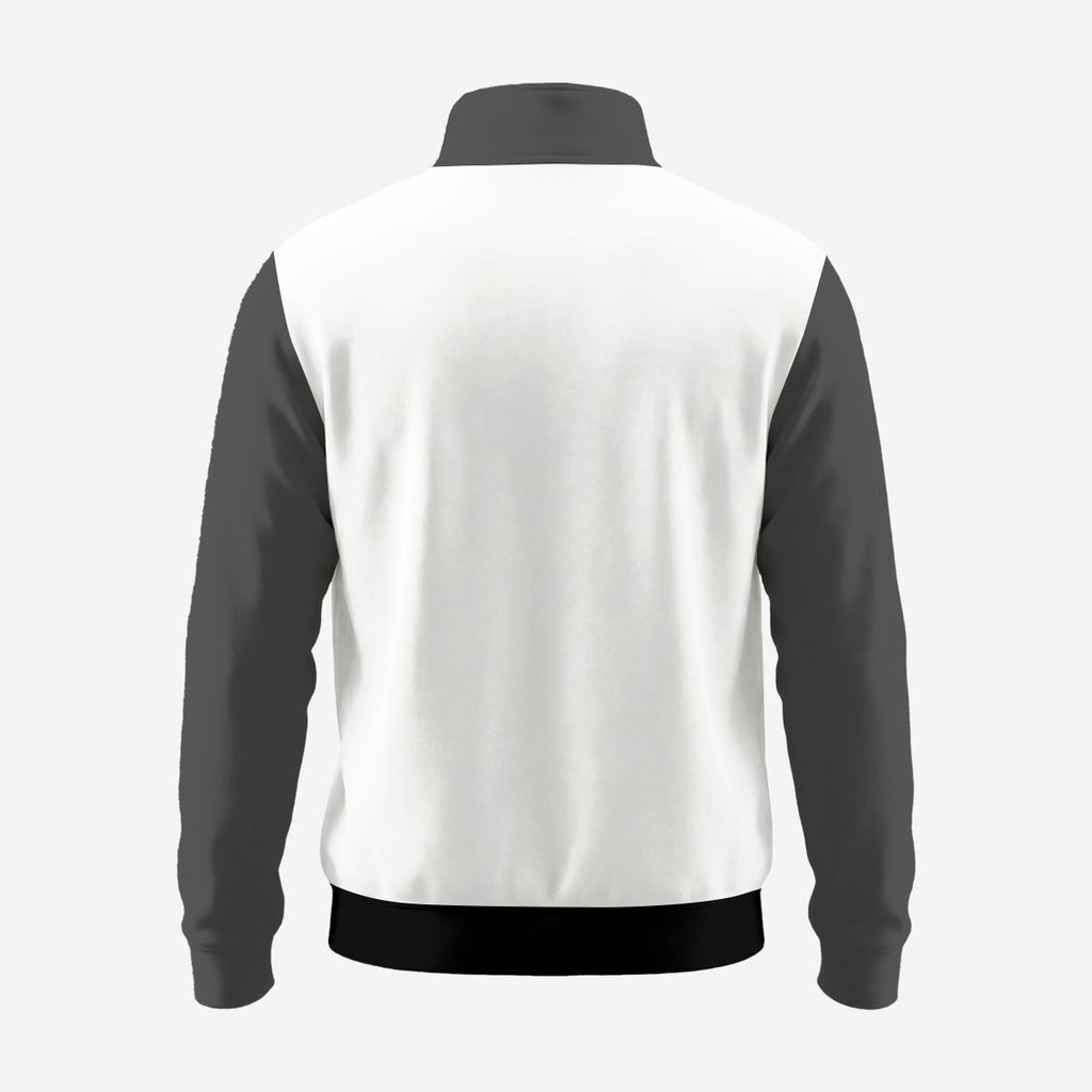 LV Color block Men's Half zip pullover