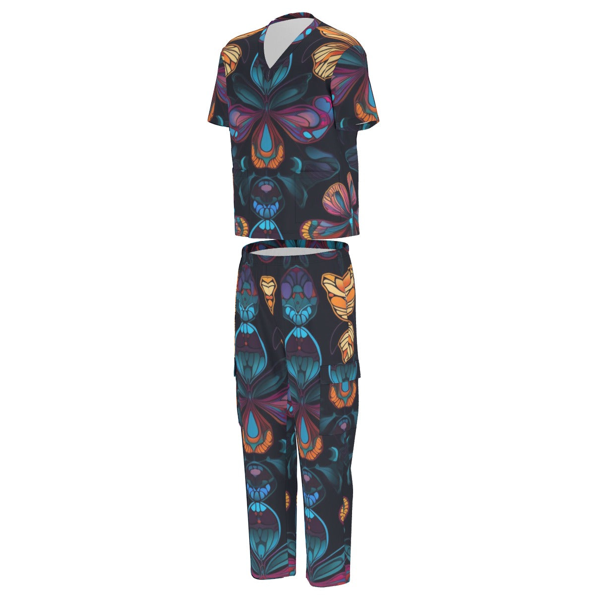 Scrub Cub Unisex Scrub Set With Six Pocket