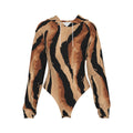 Diva Raglan Sleeve Hooded Bodysuit